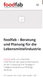 Mobile Screenshot of foodfab.eu